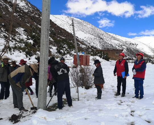 國網(wǎng)南充供電公司援藏幫扶小組：突遭特大暴風(fēng)雪，全力組織搶險應(yīng)對