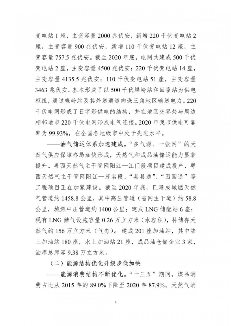 著力打造多元清潔能源供應體系！廣東陽江市發(fā)布《能源發(fā)展“十四五”規(guī)劃》（征求意見稿）