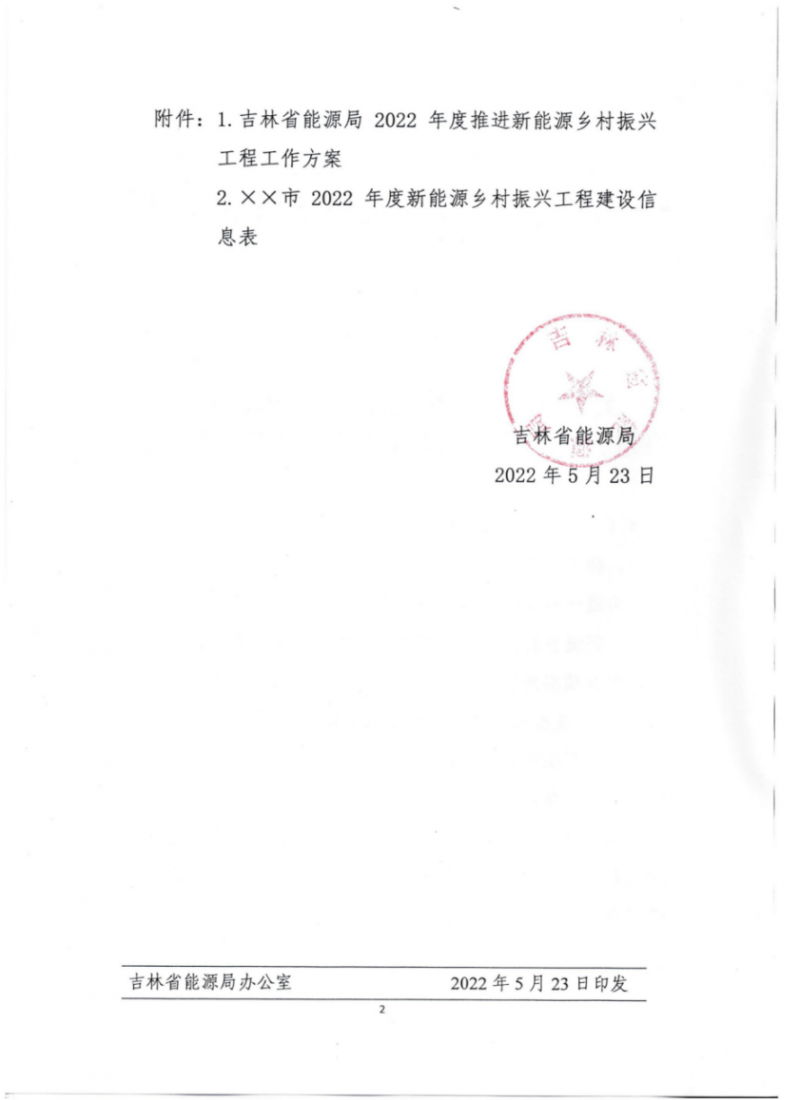 吉林省能源局發(fā)布全國首個(gè)出臺的省級“新能源+鄉(xiāng)村振興”方案！