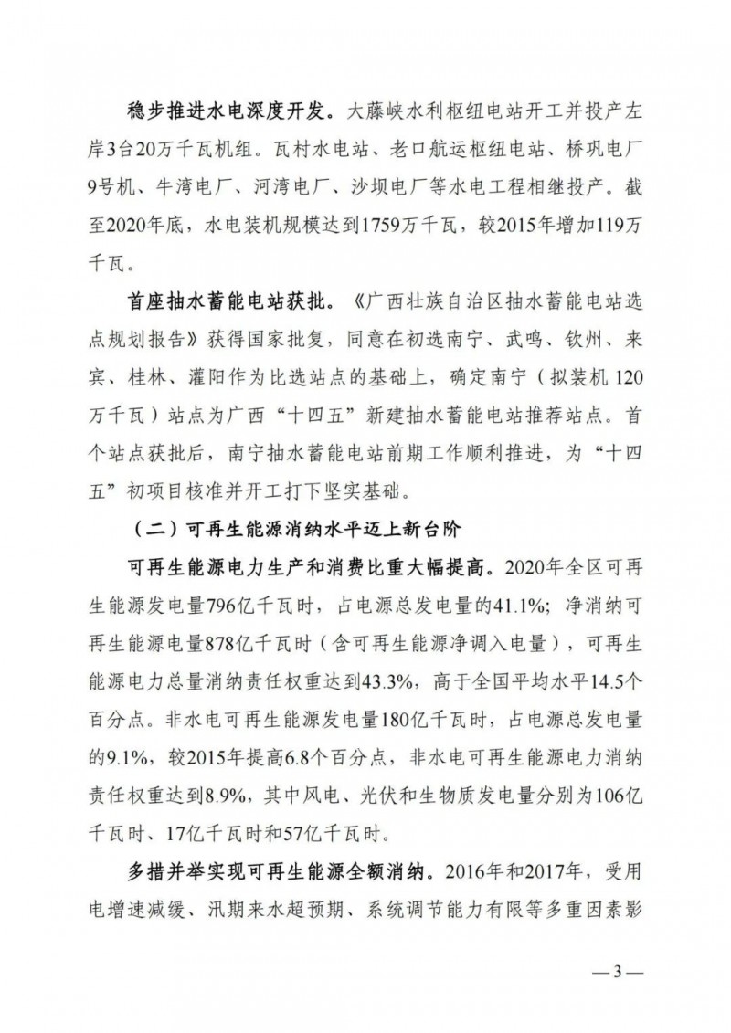 廣西“十四五”規(guī)劃：大力發(fā)展光伏發(fā)電，到2025年新增光伏裝機(jī)15GW！