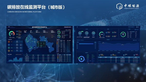 中碳能源在2022深圳國際低碳城論壇發(fā)布國內首個多場景"碳排放在線監(jiān)測平臺"和HEC柔性儲能系列產品