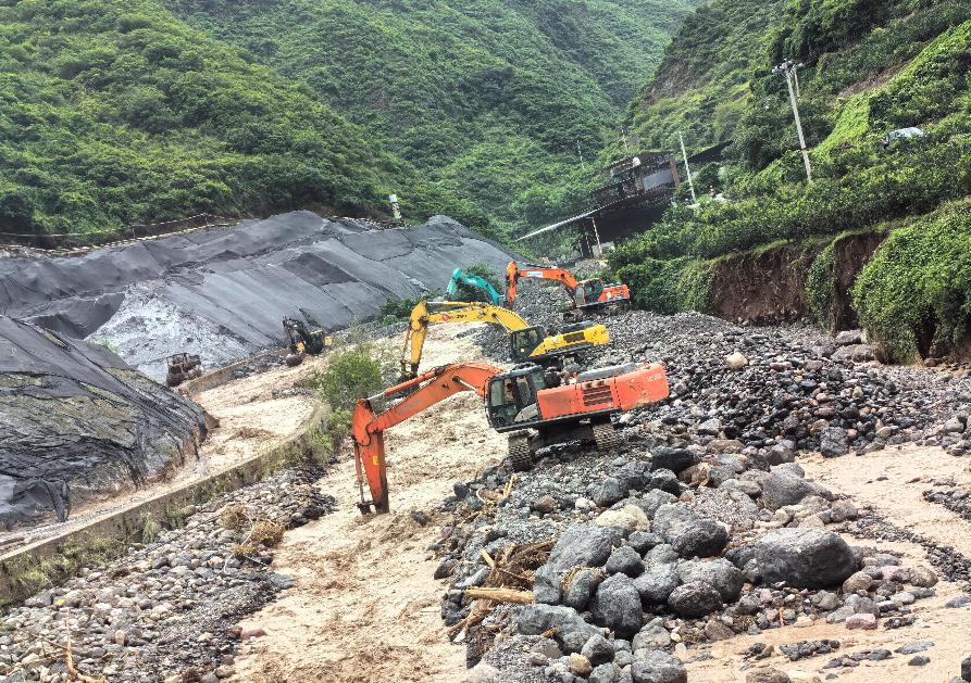 【防汛抗旱一線】中國電建迅速組織救援力量趕赴雅安漢源搶險救災(zāi)